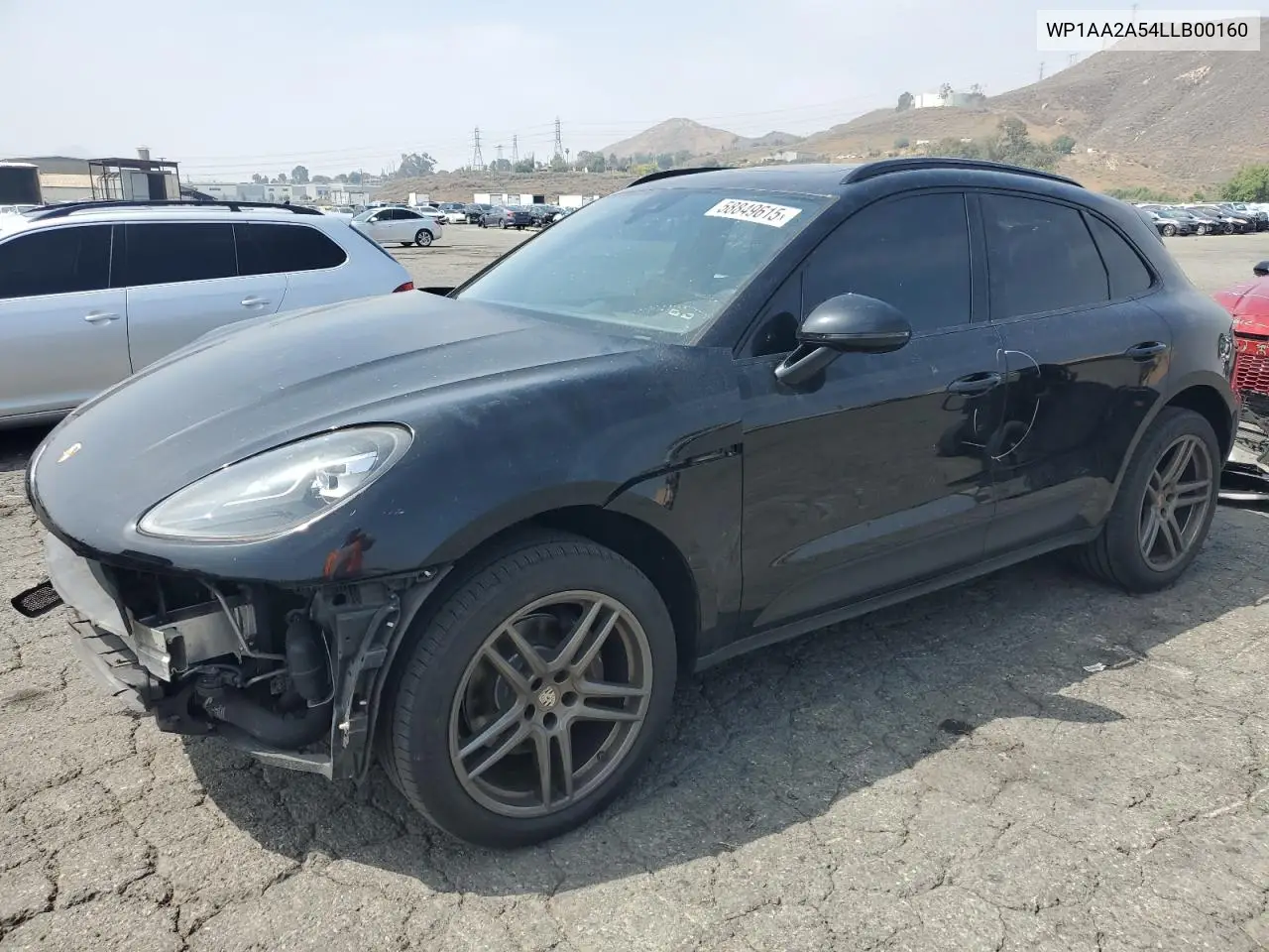 2020 Porsche Macan VIN: WP1AA2A54LLB00160 Lot: 58849615