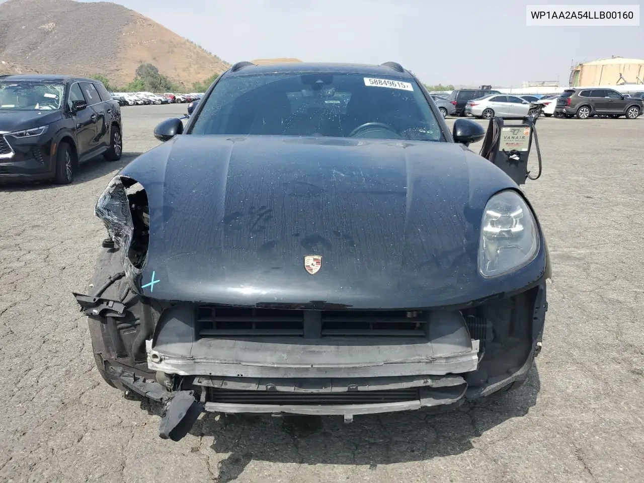 2020 Porsche Macan VIN: WP1AA2A54LLB00160 Lot: 58849615