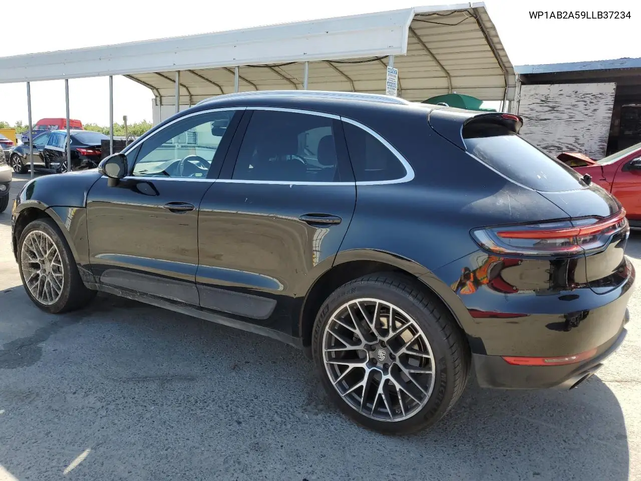 2020 Porsche Macan S VIN: WP1AB2A59LLB37234 Lot: 59522865