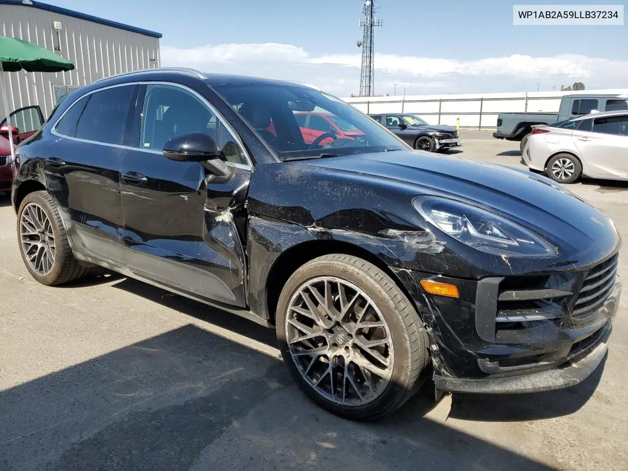 2020 Porsche Macan S VIN: WP1AB2A59LLB37234 Lot: 59522865