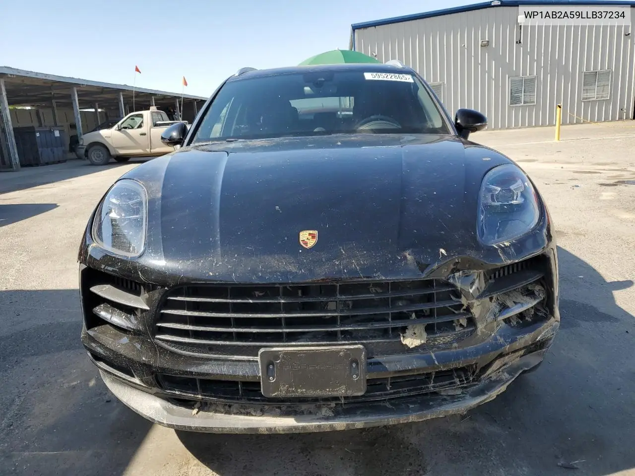 2020 Porsche Macan S VIN: WP1AB2A59LLB37234 Lot: 59522865