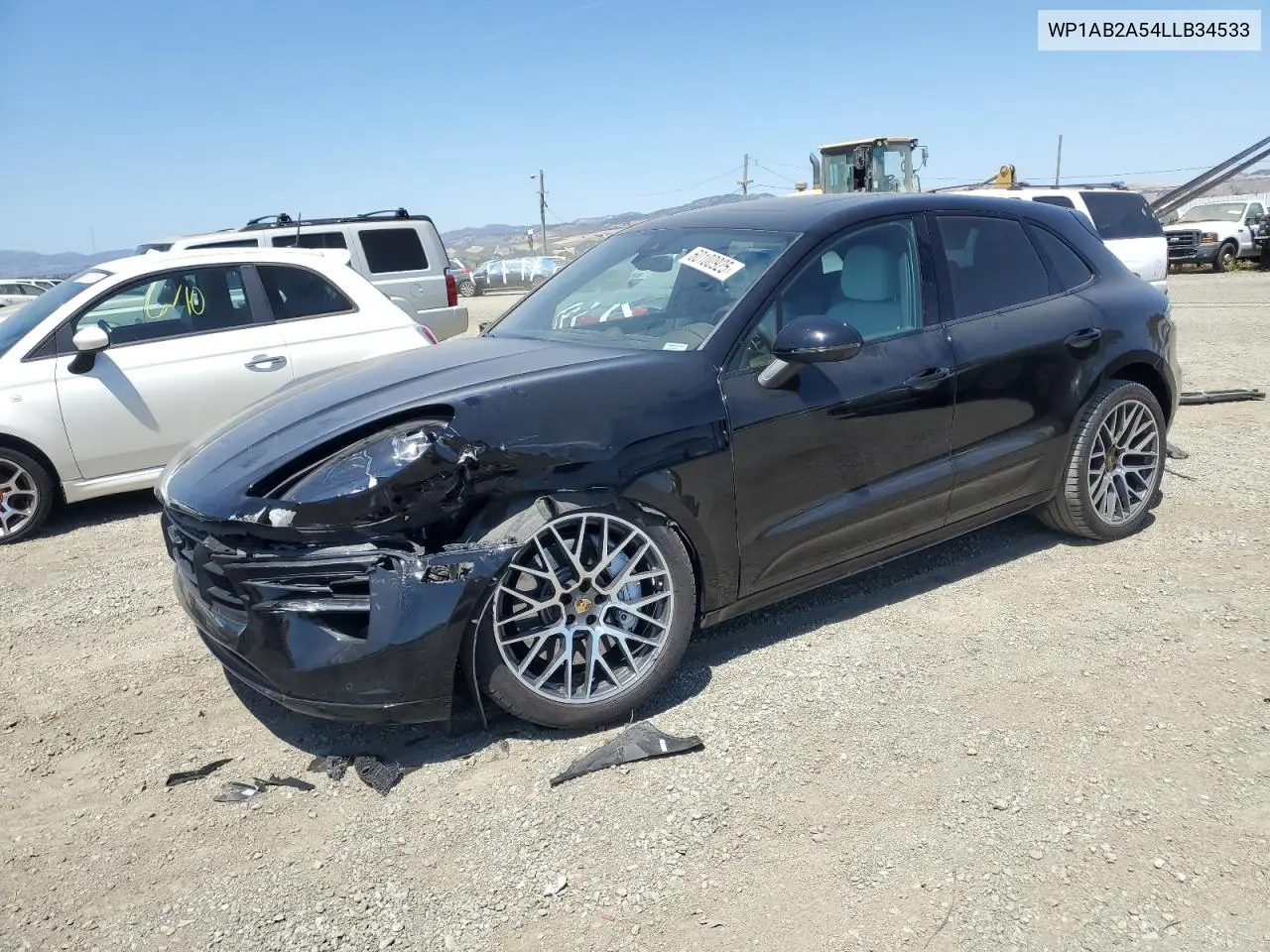 2020 Porsche Macan S VIN: WP1AB2A54LLB34533 Lot: 60100925