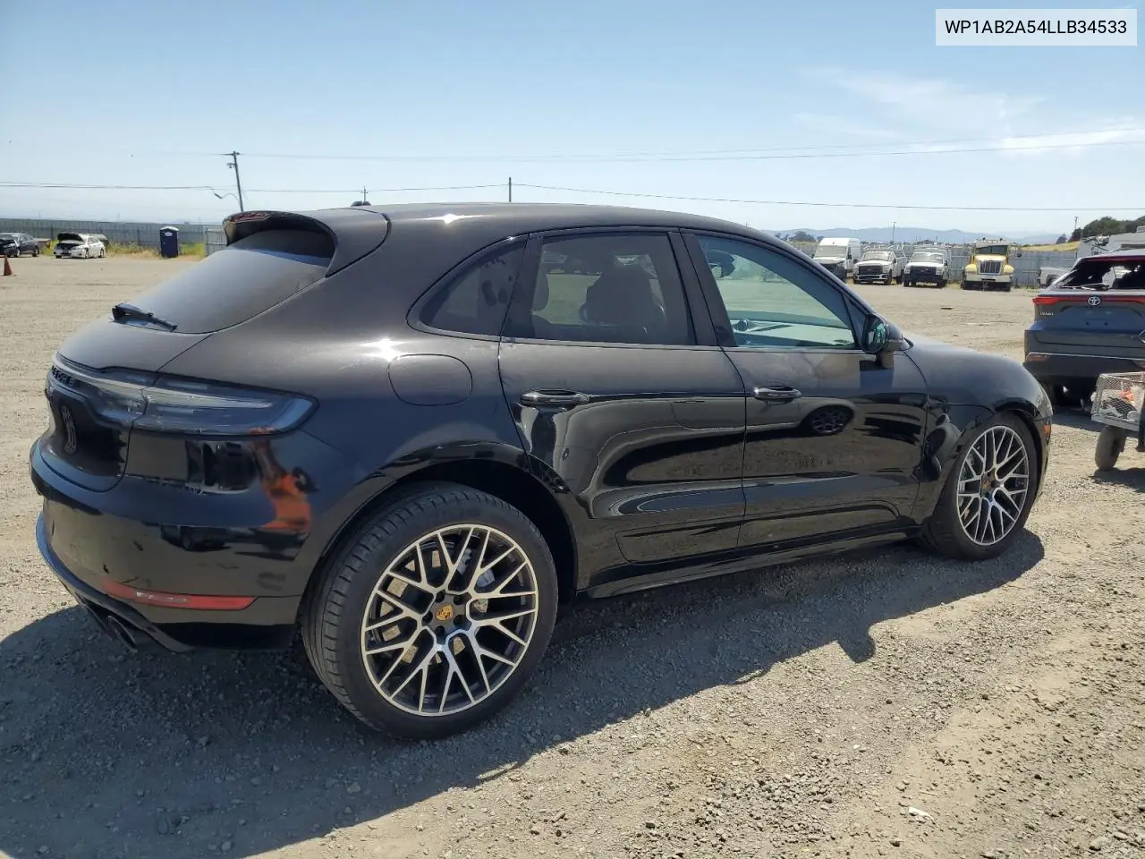 2020 Porsche Macan S VIN: WP1AB2A54LLB34533 Lot: 60100925