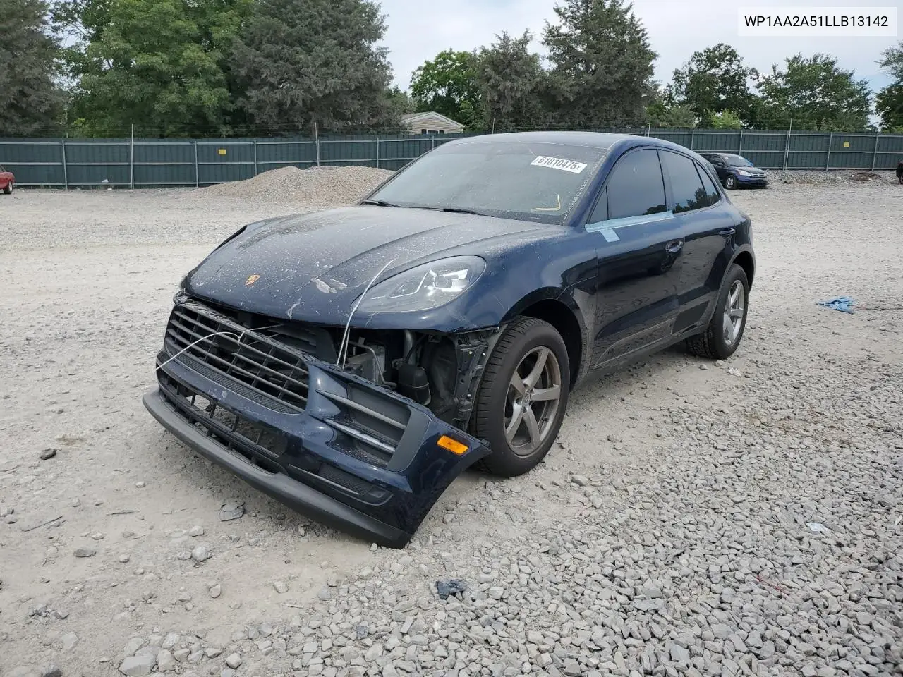 2020 Porsche Macan VIN: WP1AA2A51LLB13142 Lot: 61010475