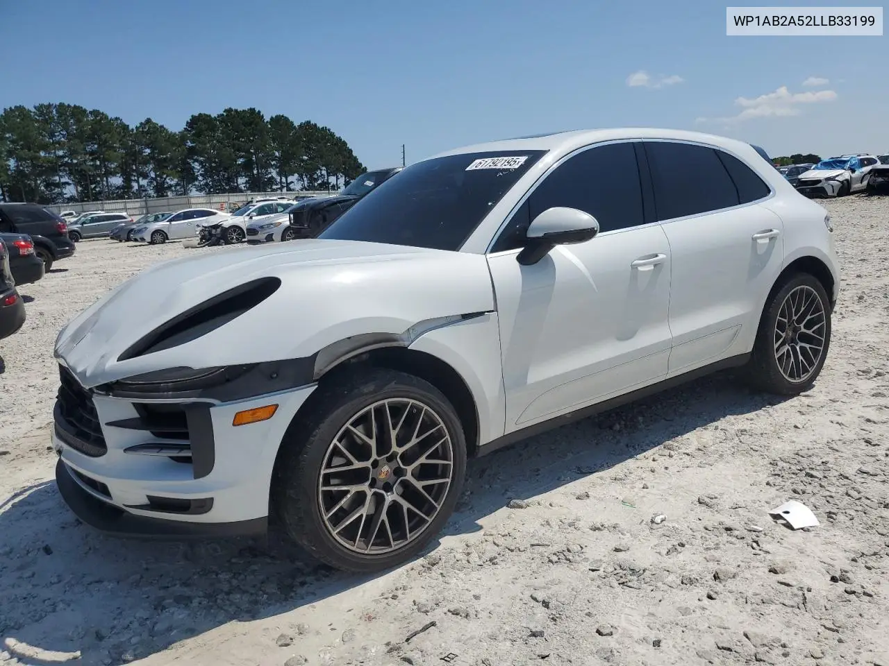 2020 Porsche Macan S VIN: WP1AB2A52LLB33199 Lot: 61792195