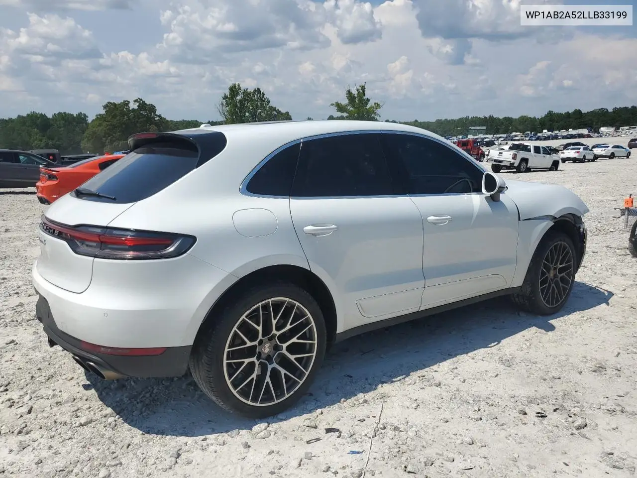 2020 Porsche Macan S VIN: WP1AB2A52LLB33199 Lot: 61792195
