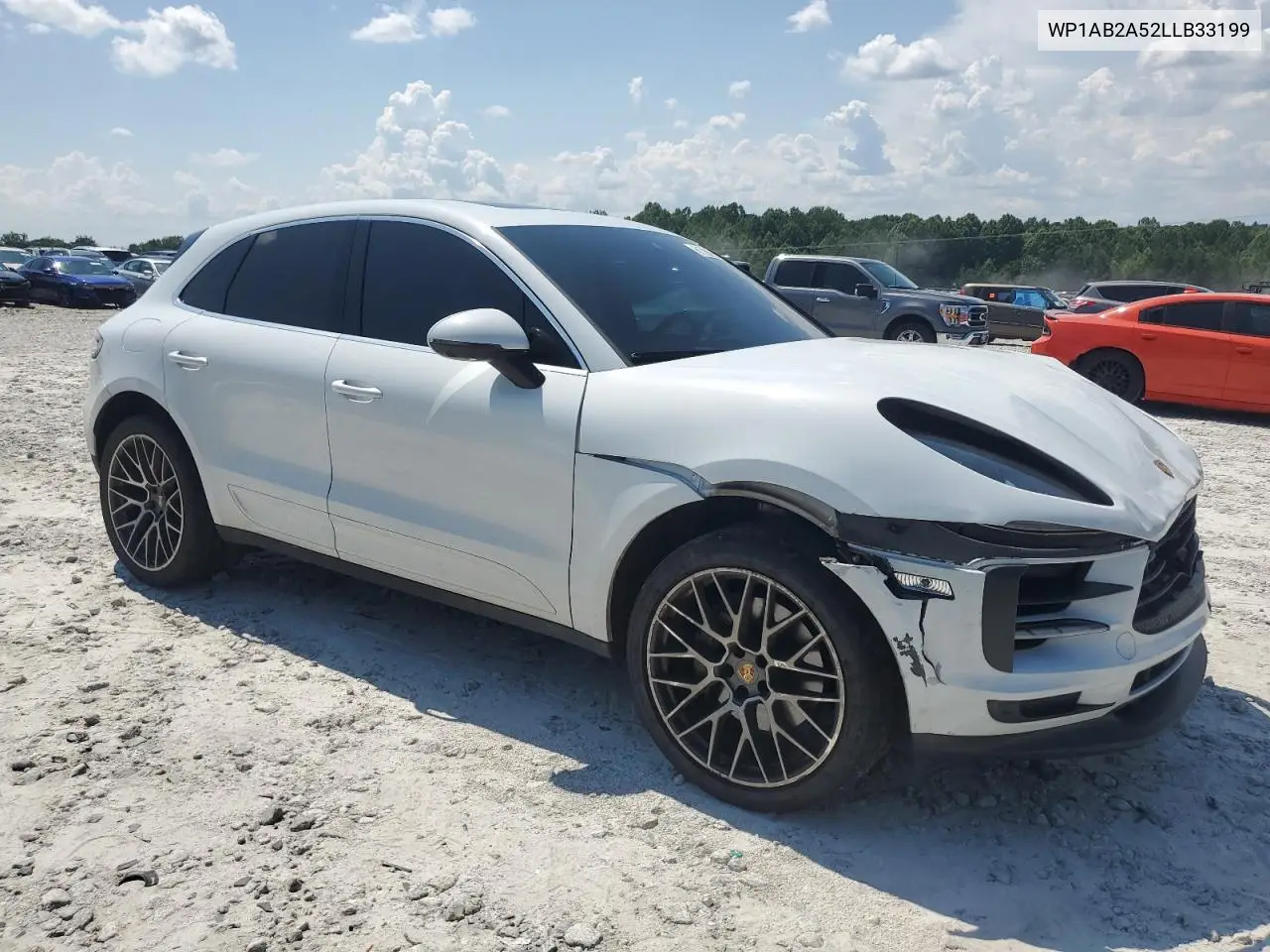 2020 Porsche Macan S VIN: WP1AB2A52LLB33199 Lot: 61792195
