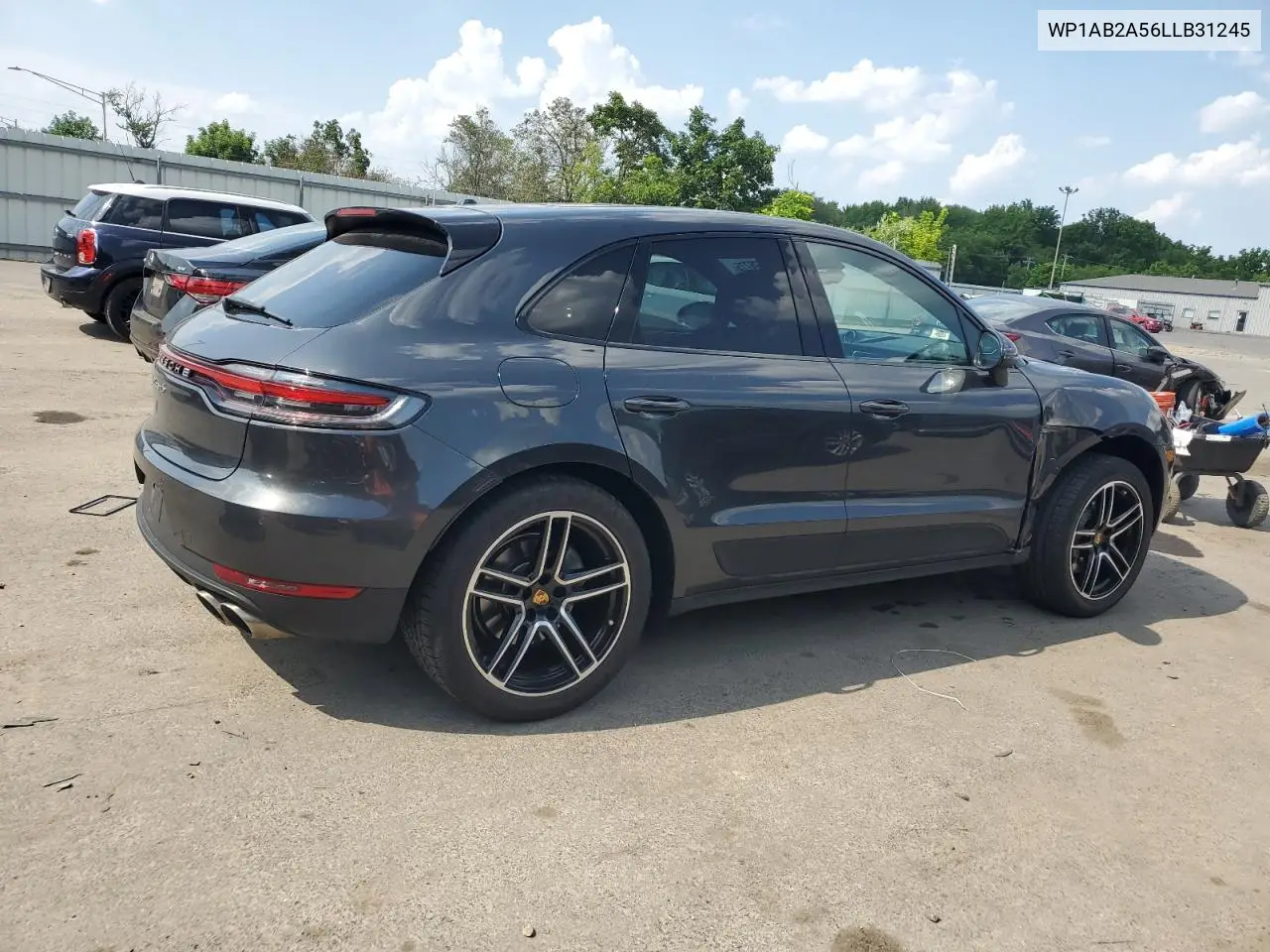 2020 Porsche Macan S VIN: WP1AB2A56LLB31245 Lot: 62276775