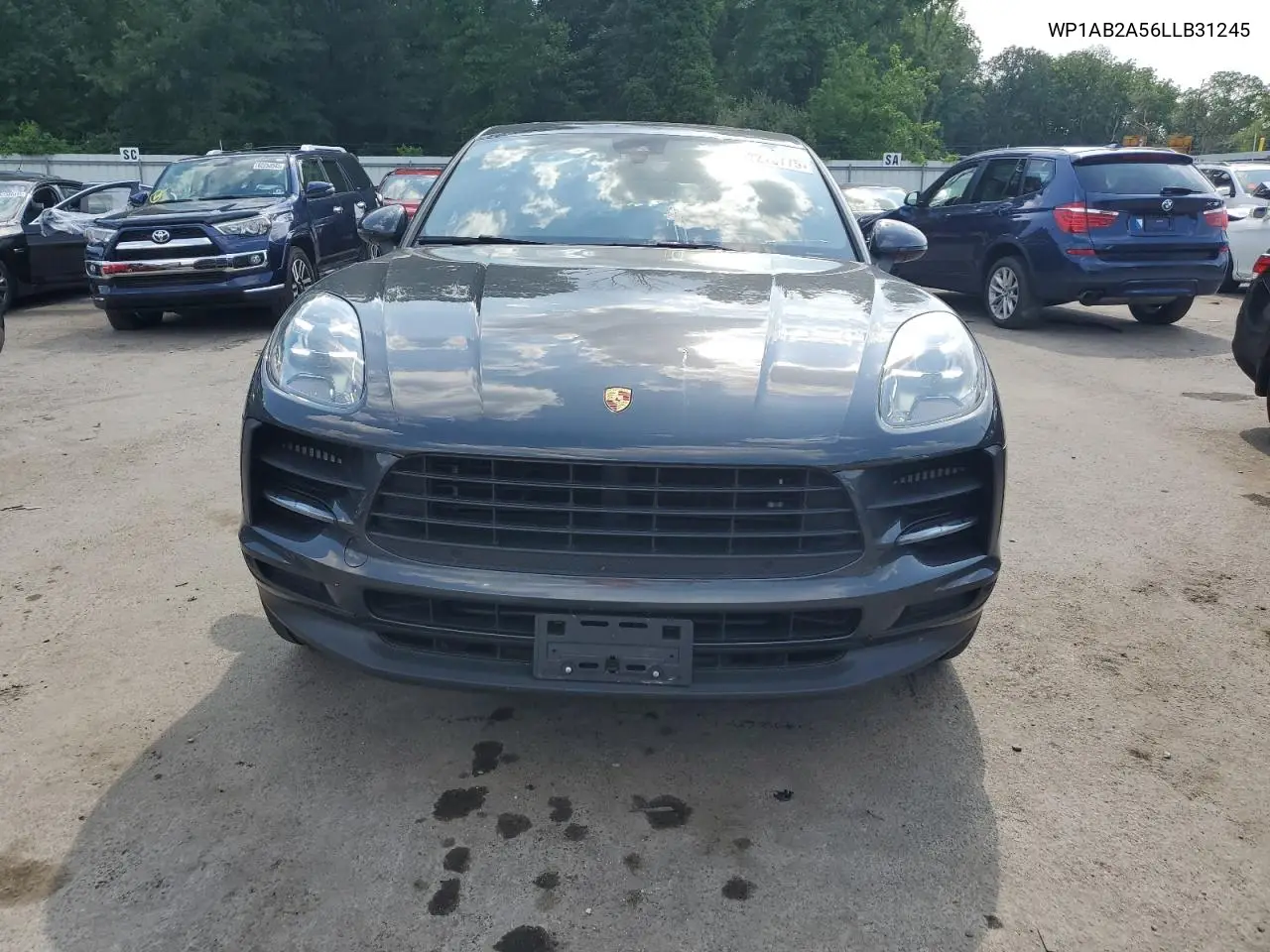 2020 Porsche Macan S VIN: WP1AB2A56LLB31245 Lot: 62276775