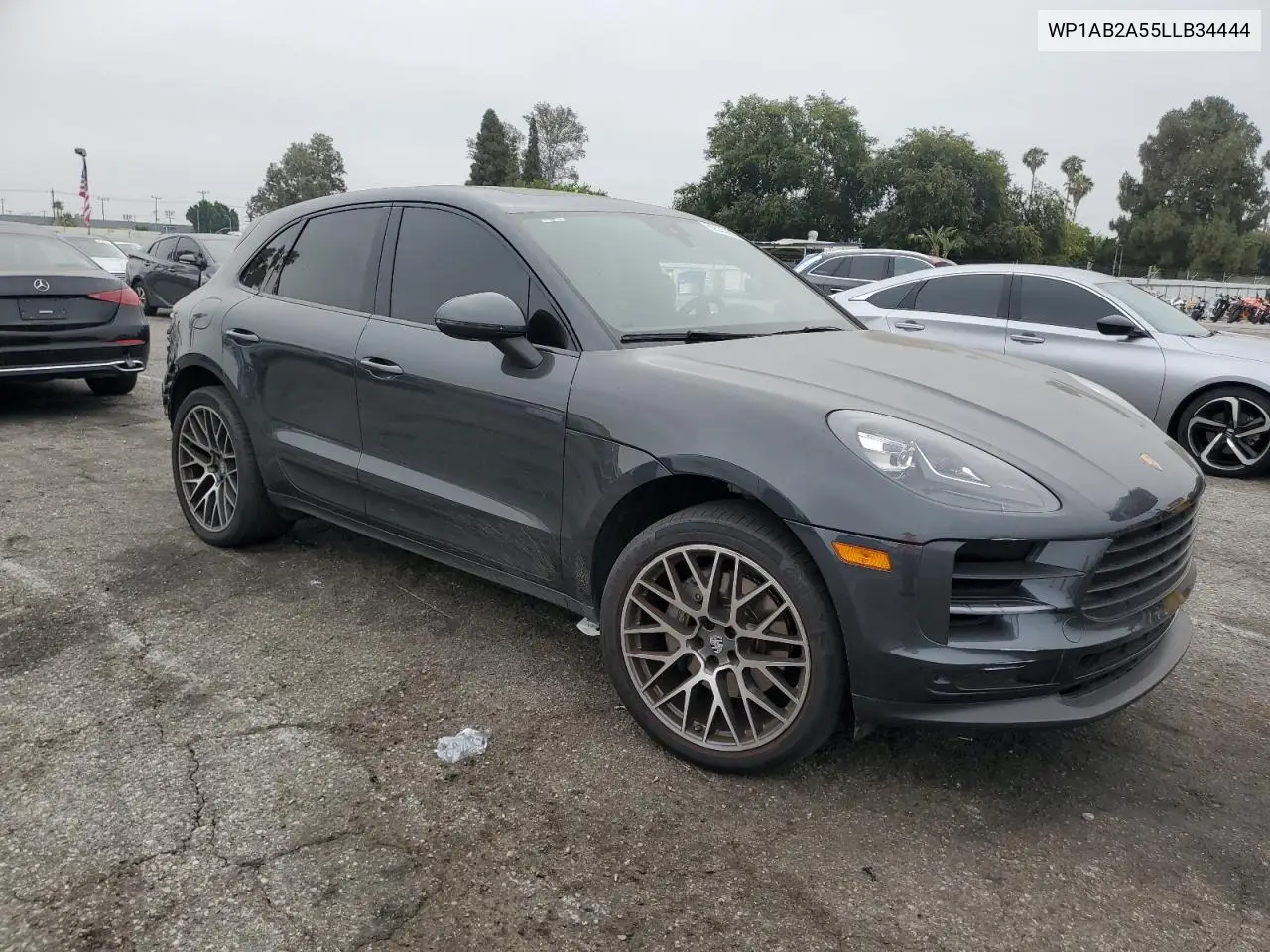 2020 Porsche Macan S VIN: WP1AB2A55LLB34444 Lot: 62323485