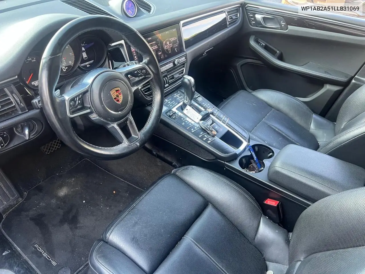 2020 Porsche Macan S VIN: WP1AB2A51LLB31069 Lot: 62879595