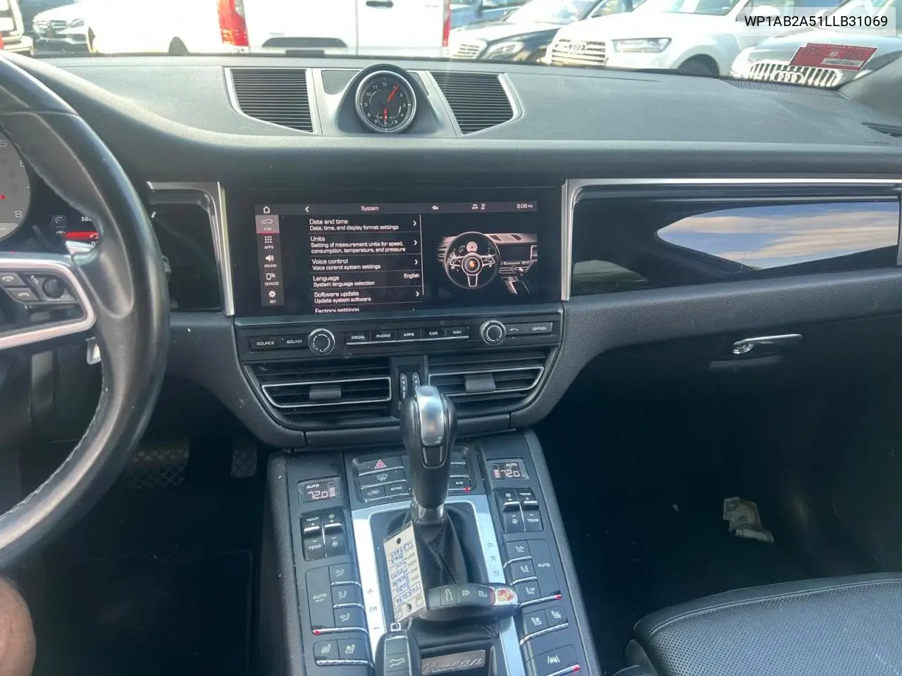 2020 Porsche Macan S VIN: WP1AB2A51LLB31069 Lot: 62879595
