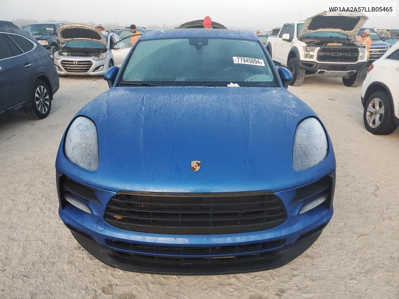 2020 Porsche Macan VIN: WP1AA2A57LLB05465 Lot: 77945094