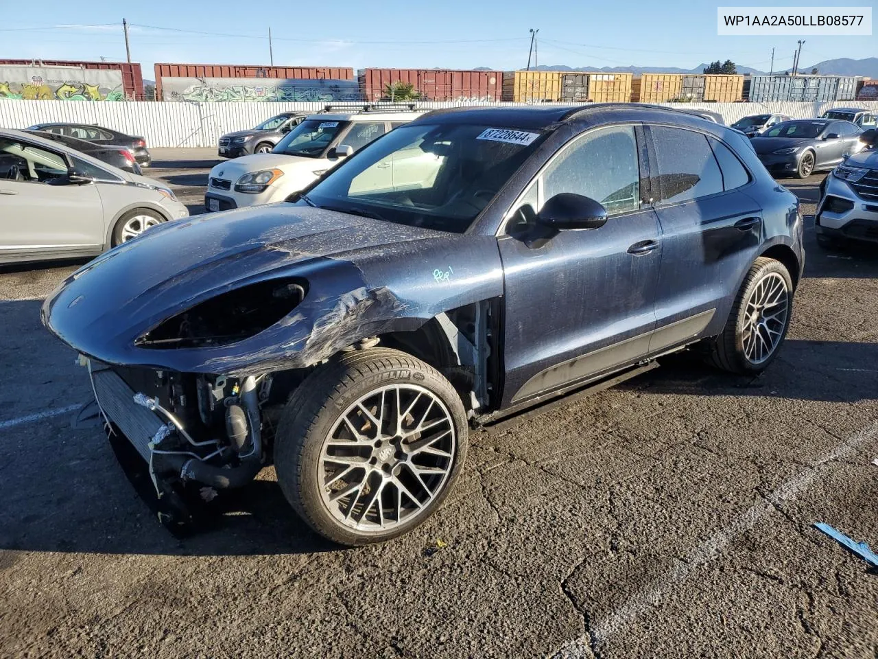 2020 Porsche Macan VIN: WP1AA2A50LLB08577 Lot: 87228644