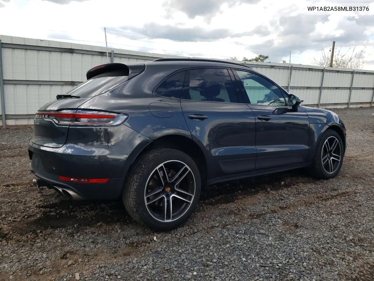 2021 Porsche Macan S VIN: WP1AB2A58MLB31376 Lot: 56182385