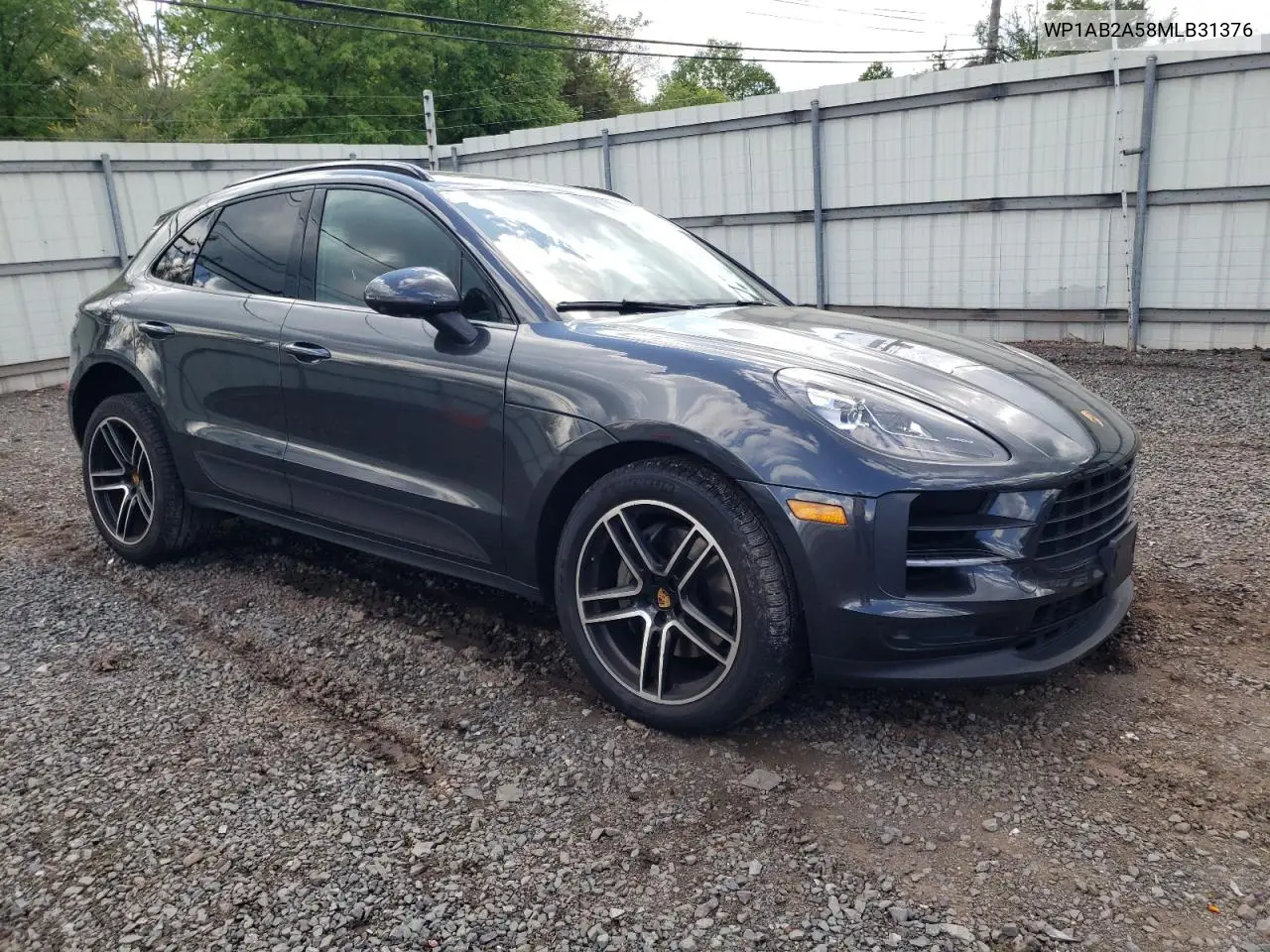 2021 Porsche Macan S VIN: WP1AB2A58MLB31376 Lot: 56182385