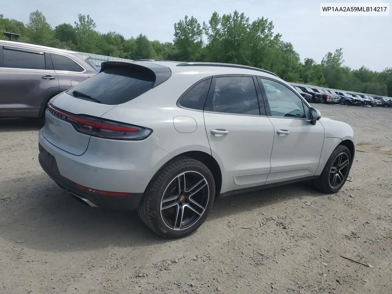 2021 Porsche Macan VIN: WP1AA2A59MLB14217 Lot: 56823035