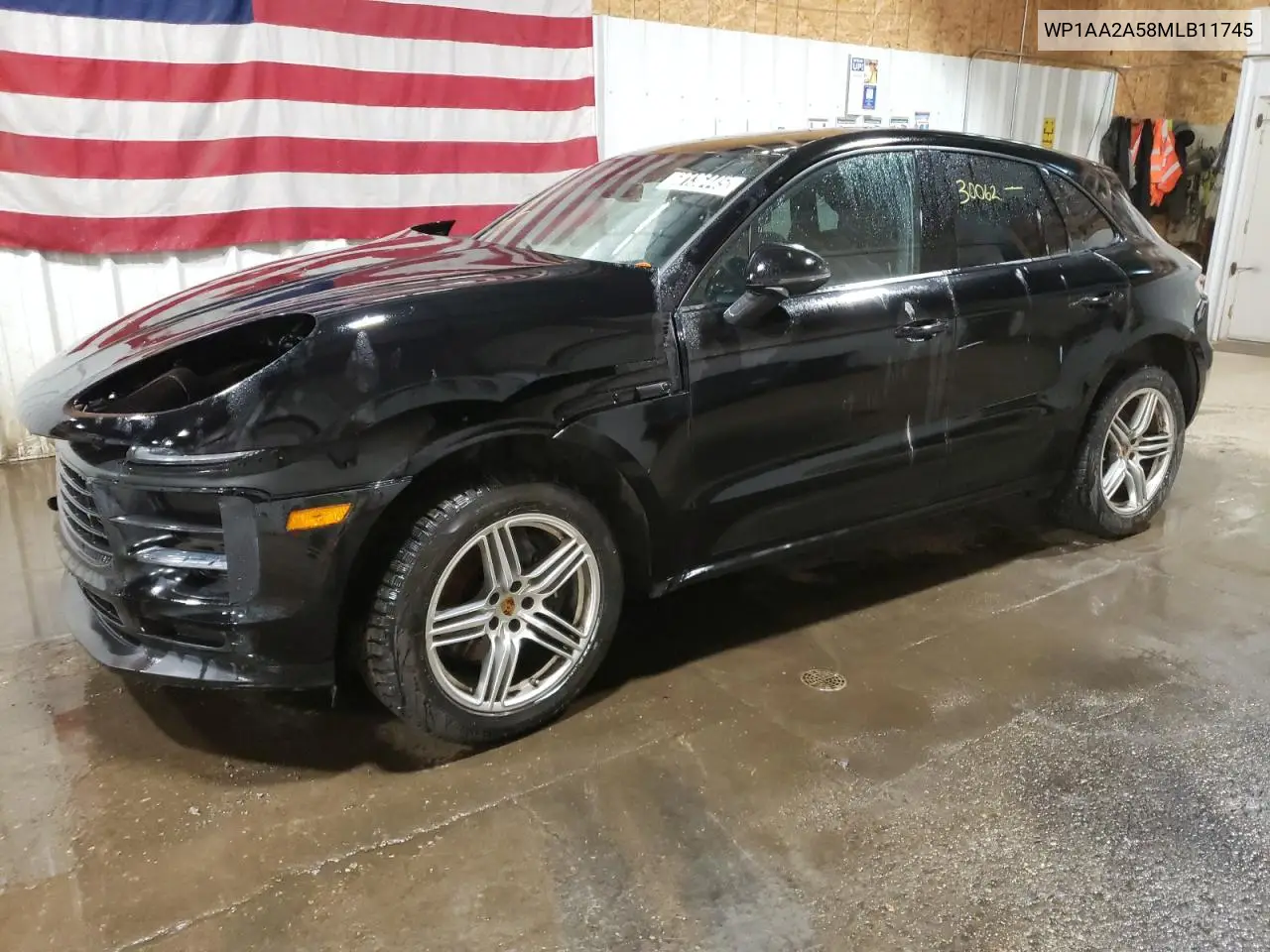 2021 Porsche Macan VIN: WP1AA2A58MLB11745 Lot: 60136445