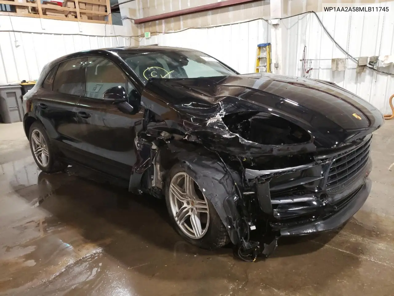 2021 Porsche Macan VIN: WP1AA2A58MLB11745 Lot: 60136445