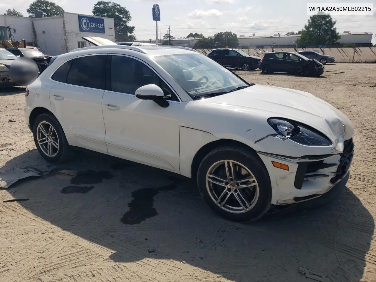 2021 Porsche Macan VIN: WP1AA2A50MLB02215 Lot: 62835525