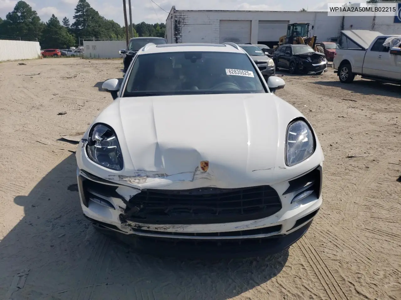 2021 Porsche Macan VIN: WP1AA2A50MLB02215 Lot: 62835525