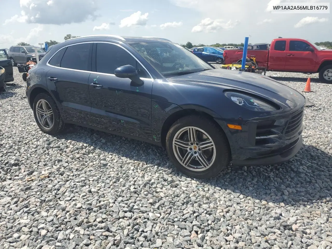 2021 Porsche Macan VIN: WP1AA2A56MLB16779 Lot: 62978645