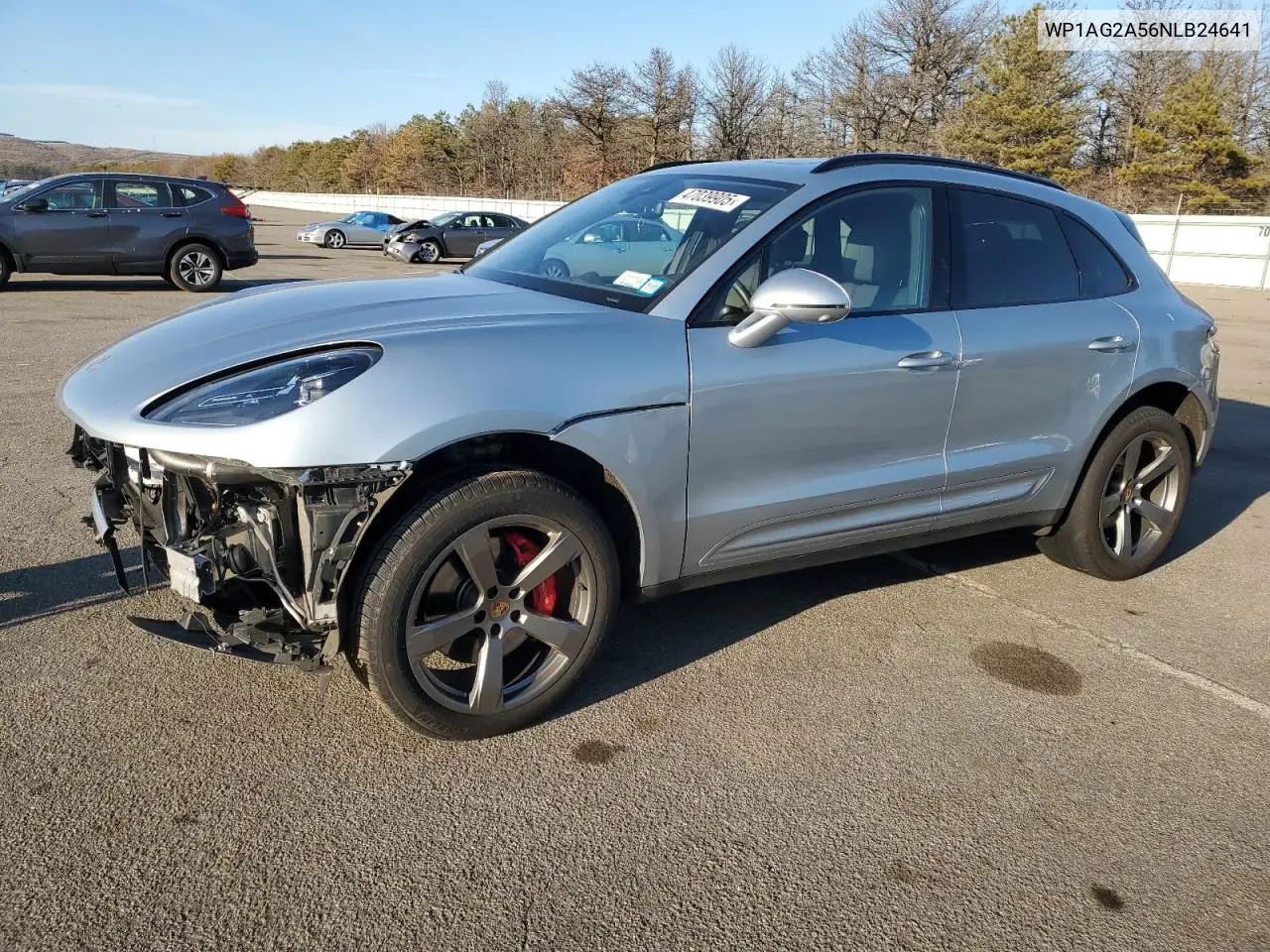 2022 Porsche Macan S VIN: WP1AG2A56NLB24641 Lot: 47039905