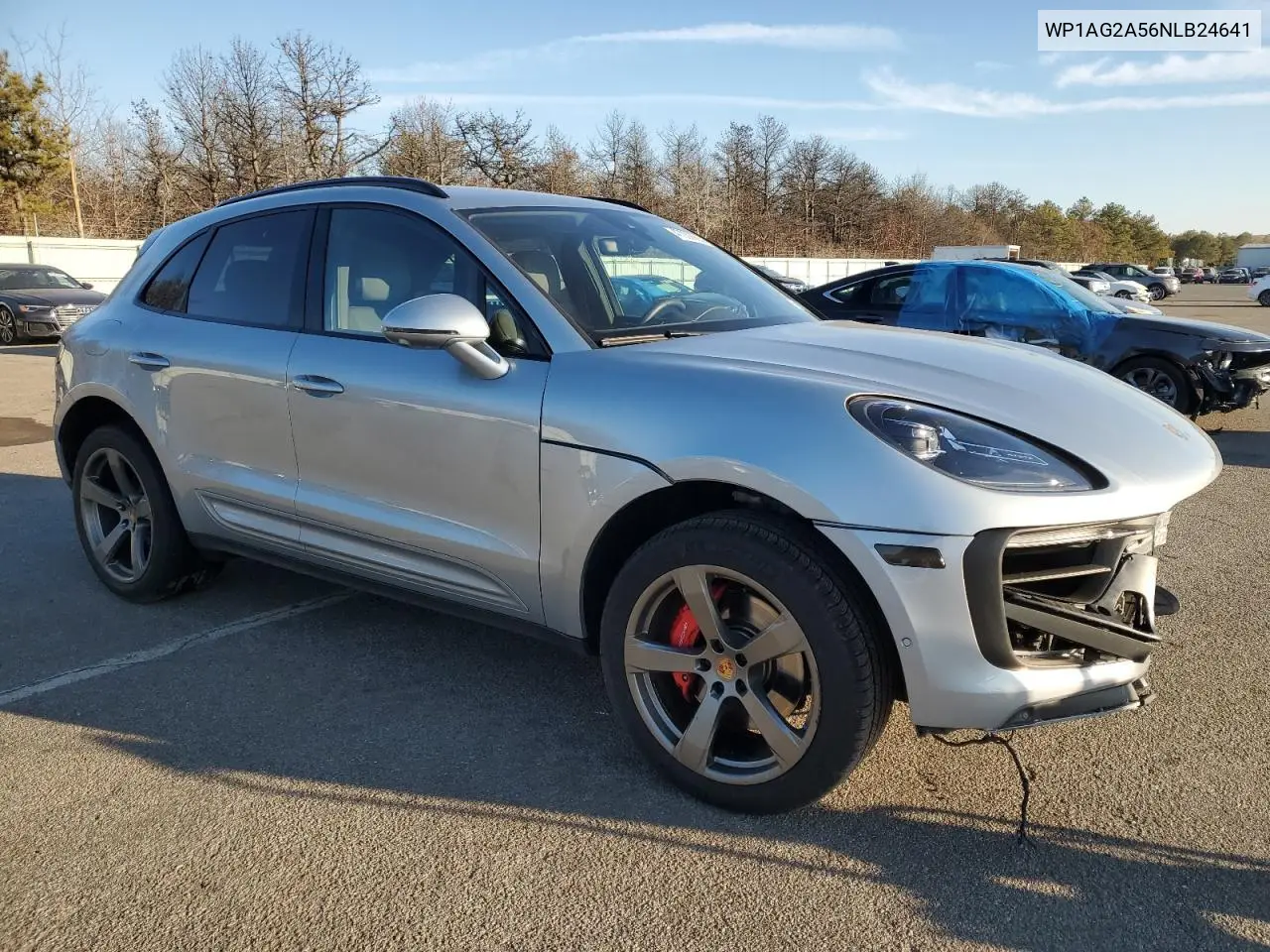 2022 Porsche Macan S VIN: WP1AG2A56NLB24641 Lot: 47039905