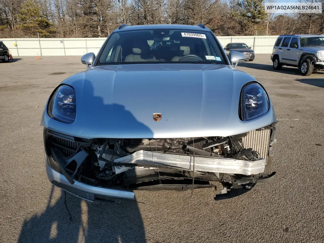 2022 Porsche Macan S VIN: WP1AG2A56NLB24641 Lot: 47039905