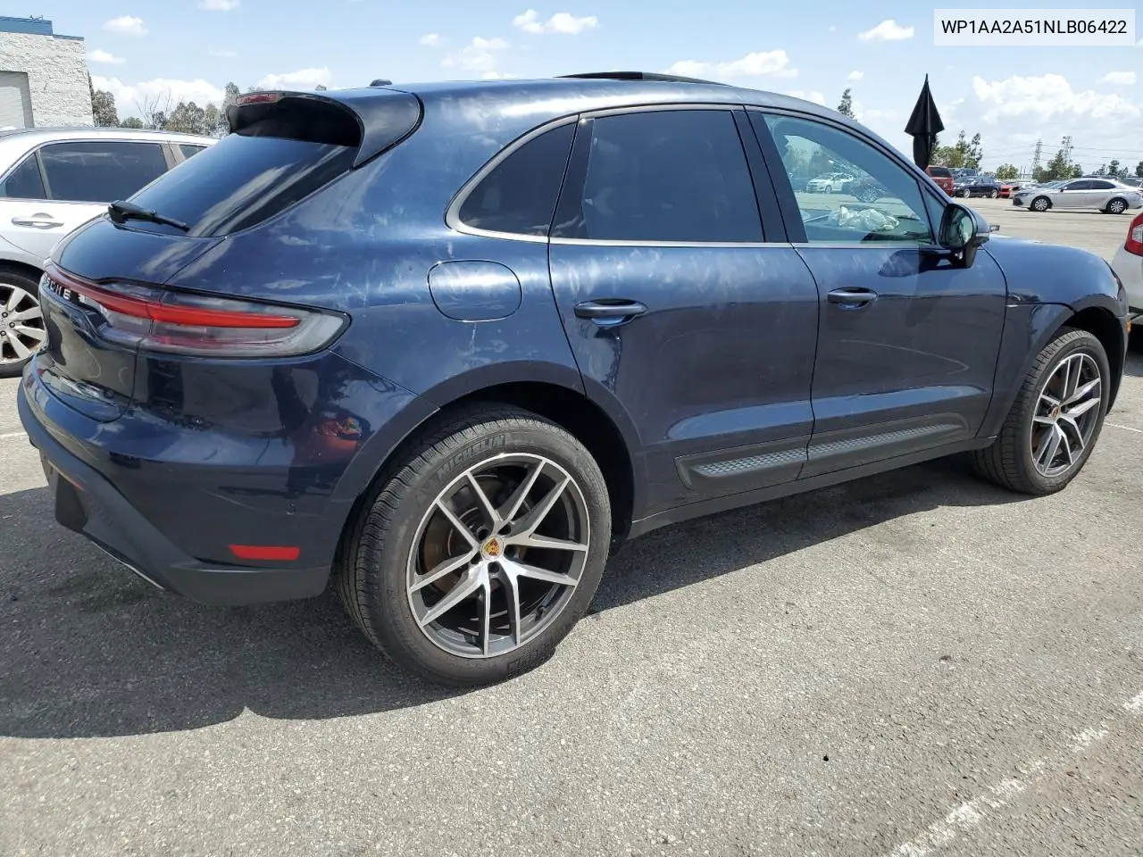 2022 Porsche Macan VIN: WP1AA2A51NLB06422 Lot: 52024635