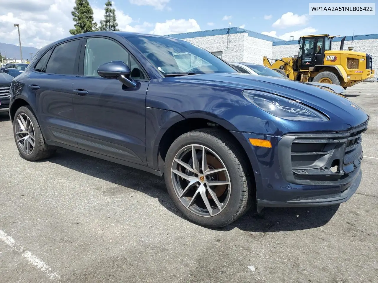 2022 Porsche Macan VIN: WP1AA2A51NLB06422 Lot: 52024635
