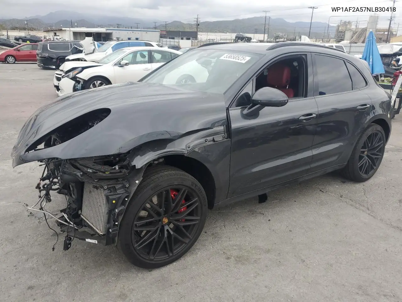 2022 Porsche Macan Gts VIN: WP1AF2A57NLB30418 Lot: 53658525
