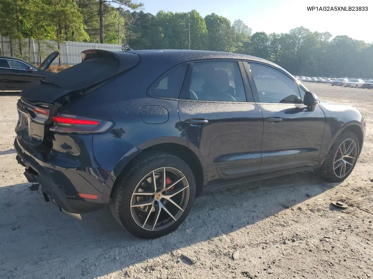 2022 Porsche Macan S VIN: WP1AG2A5XNLB23833 Lot: 54105345