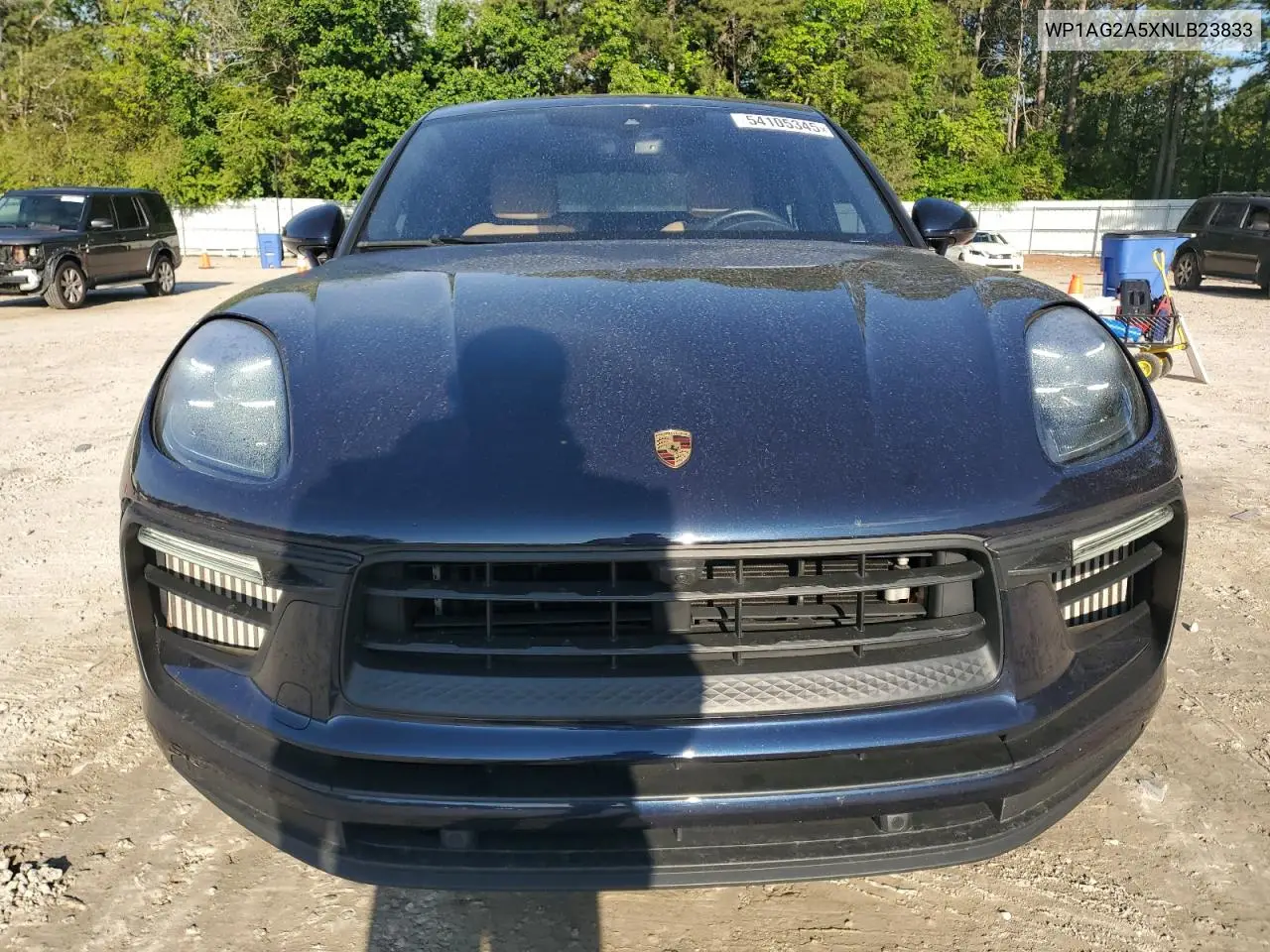 2022 Porsche Macan S VIN: WP1AG2A5XNLB23833 Lot: 54105345