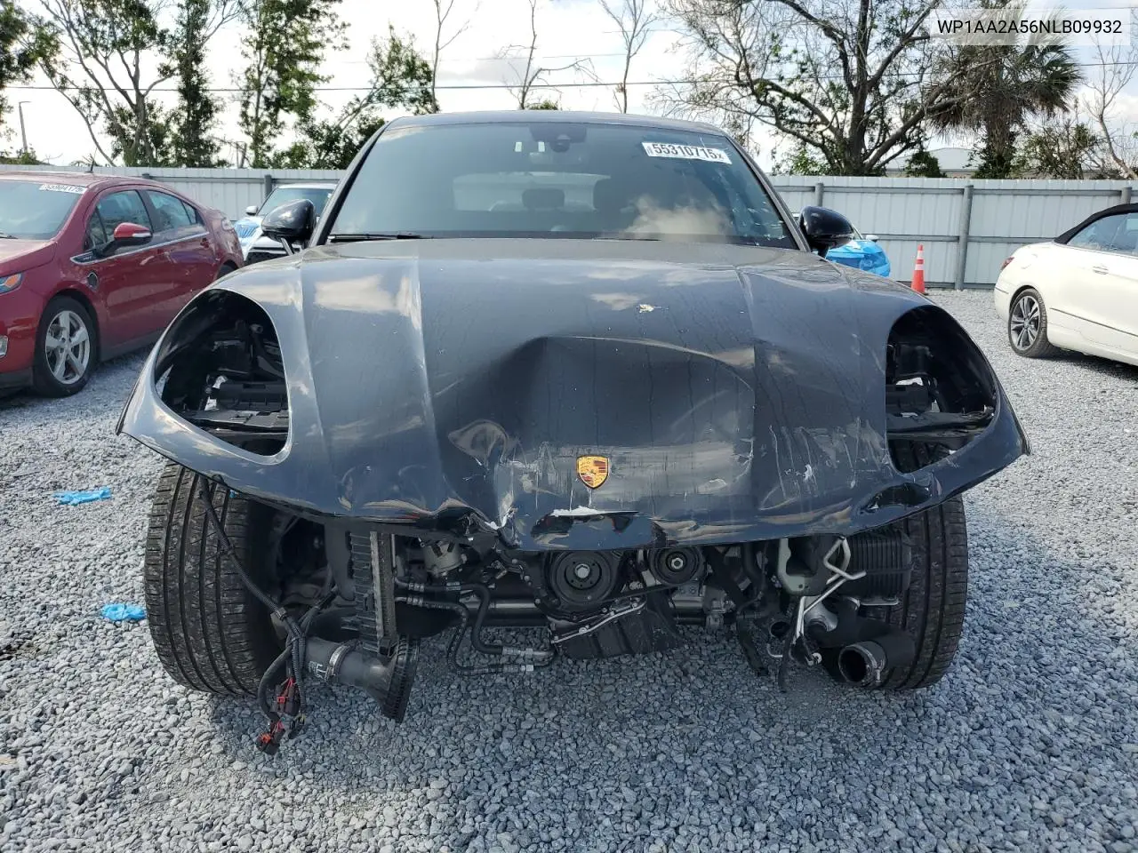 2022 Porsche Macan VIN: WP1AA2A56NLB09932 Lot: 55310715
