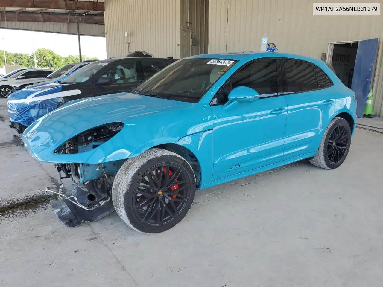 2022 Porsche Macan Gts VIN: WP1AF2A56NLB31379 Lot: 56354375