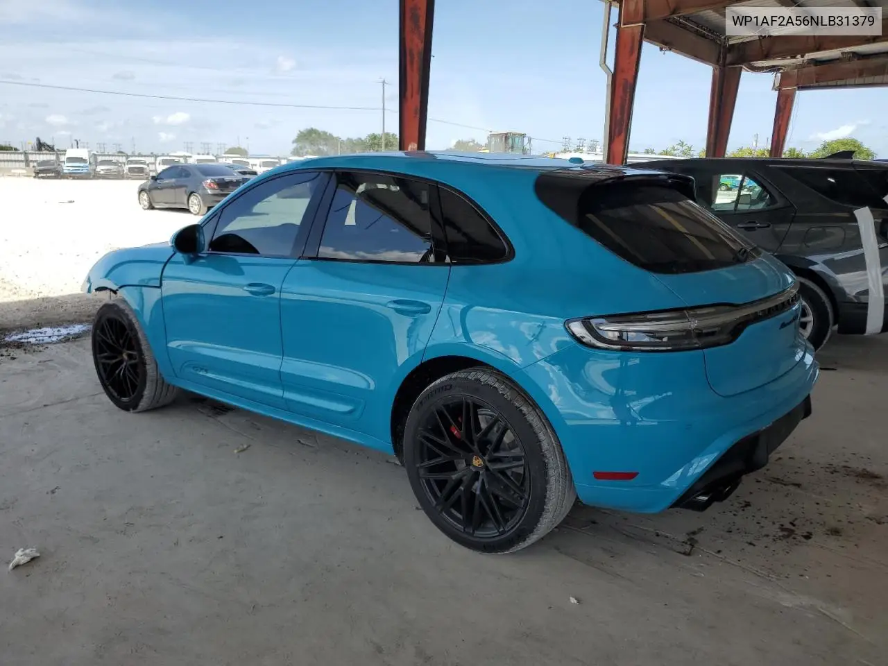 2022 Porsche Macan Gts VIN: WP1AF2A56NLB31379 Lot: 56354375