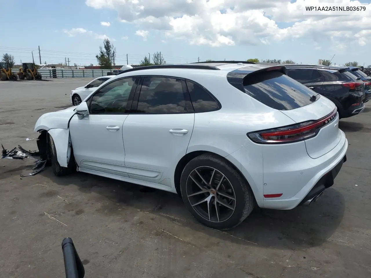2022 Porsche Macan VIN: WP1AA2A51NLB03679 Lot: 57832945