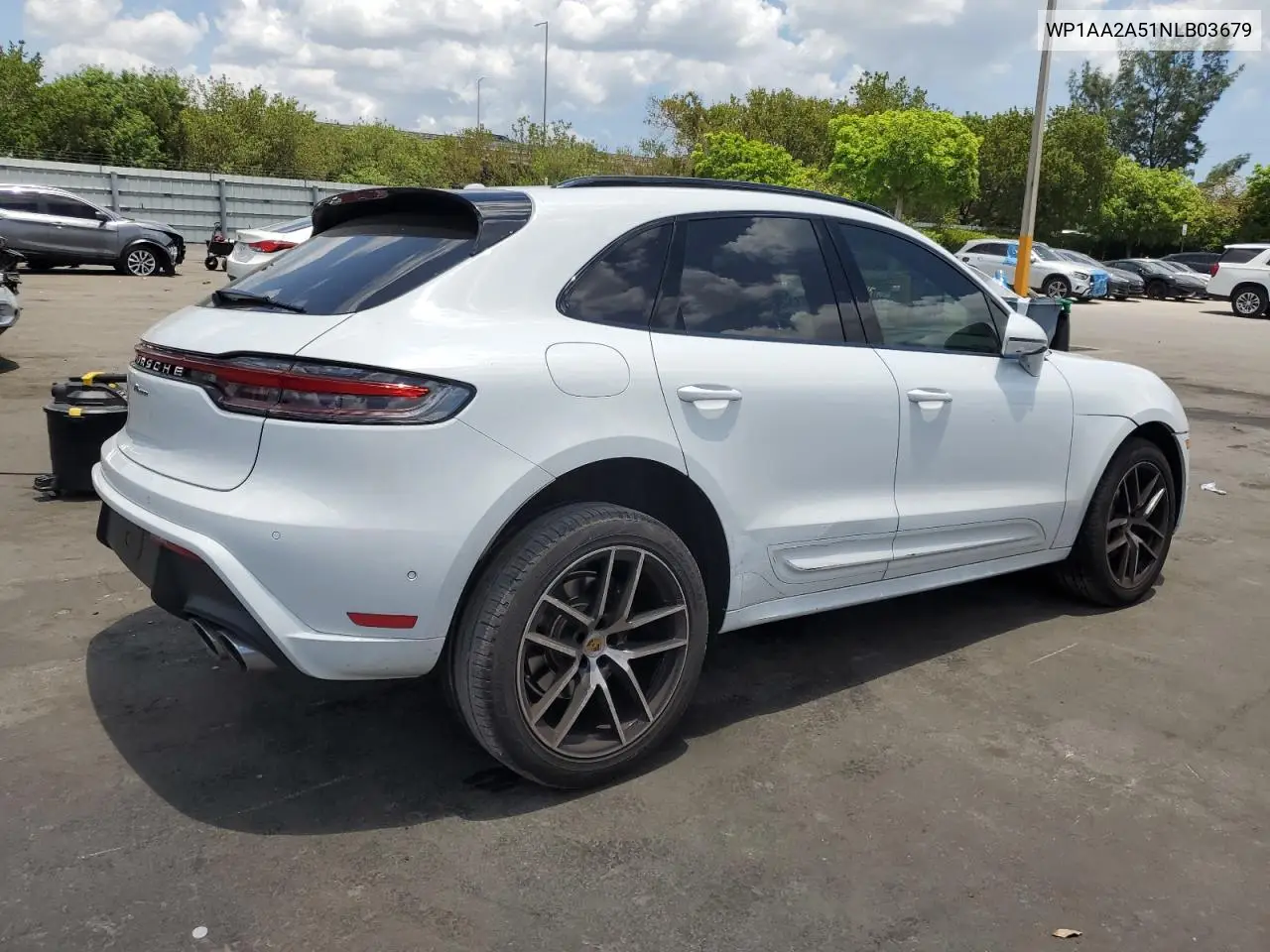 2022 Porsche Macan VIN: WP1AA2A51NLB03679 Lot: 57832945