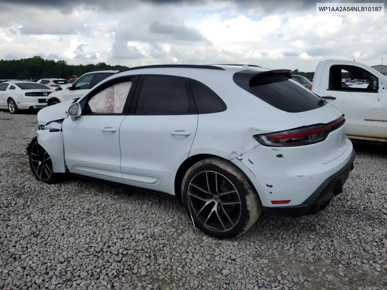 2022 Porsche Macan VIN: WP1AA2A54NLB10187 Lot: 58794305