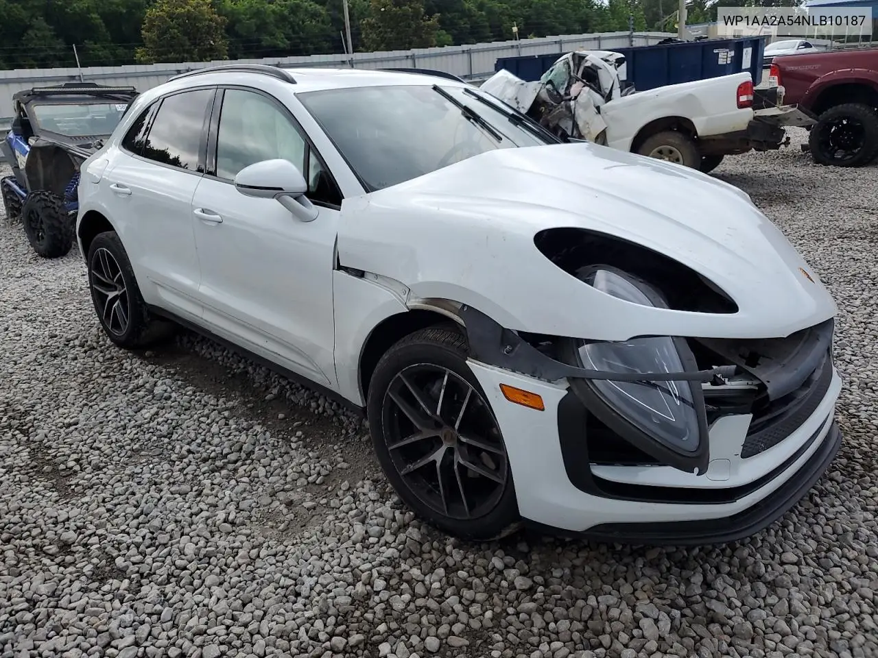 2022 Porsche Macan VIN: WP1AA2A54NLB10187 Lot: 58794305