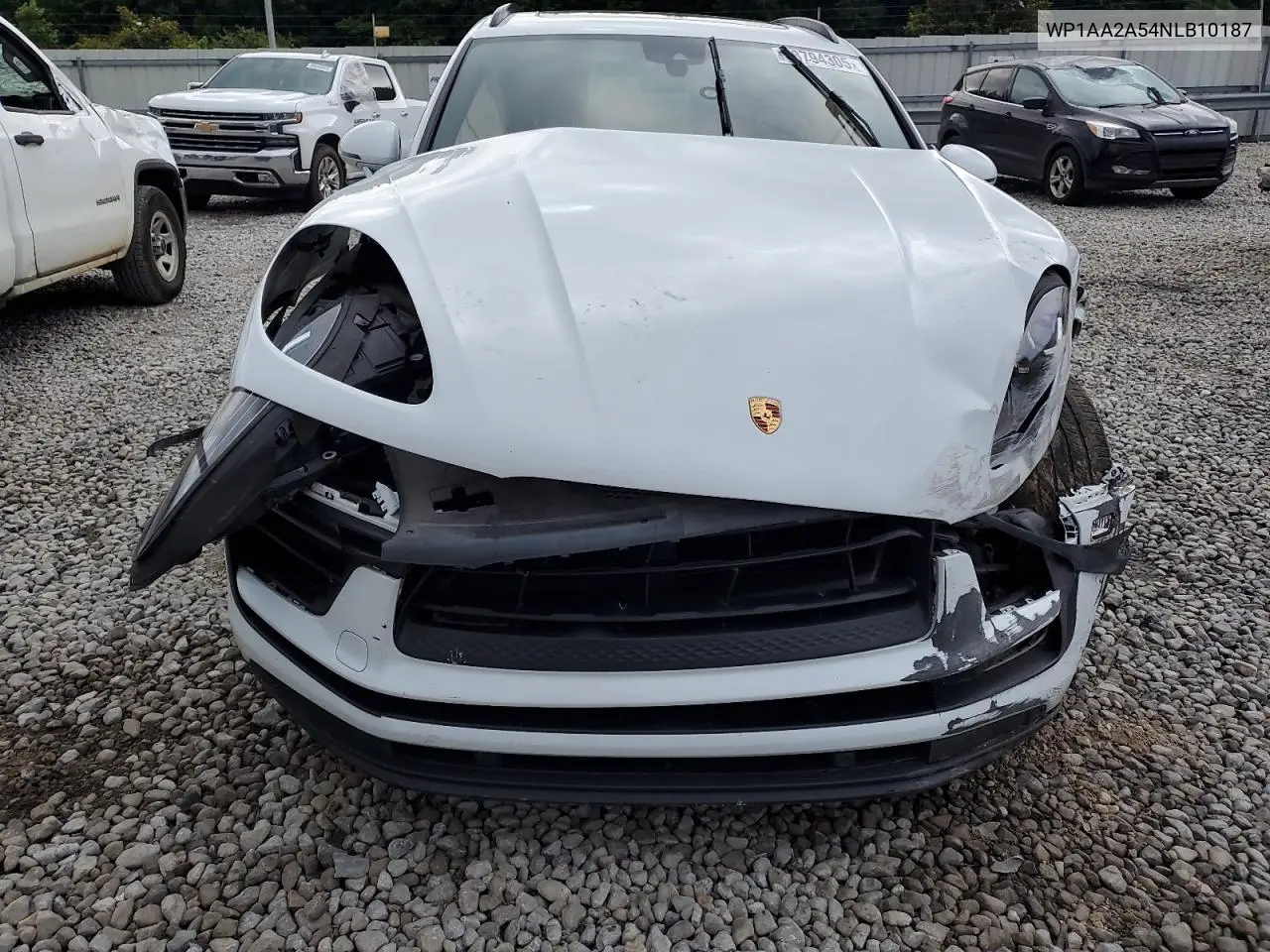 2022 Porsche Macan VIN: WP1AA2A54NLB10187 Lot: 58794305