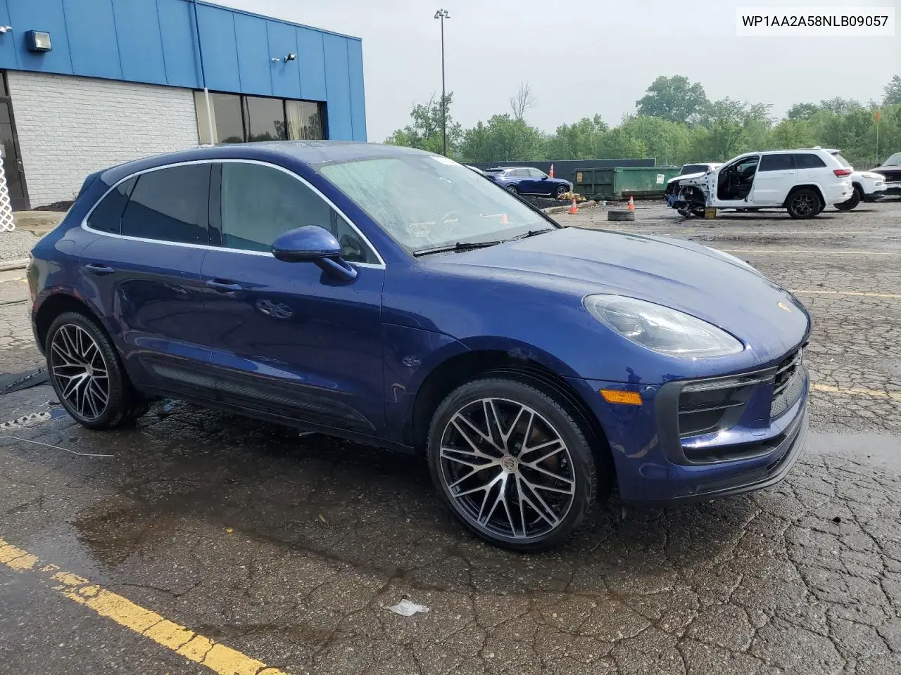2022 Porsche Macan VIN: WP1AA2A58NLB09057 Lot: 59792385