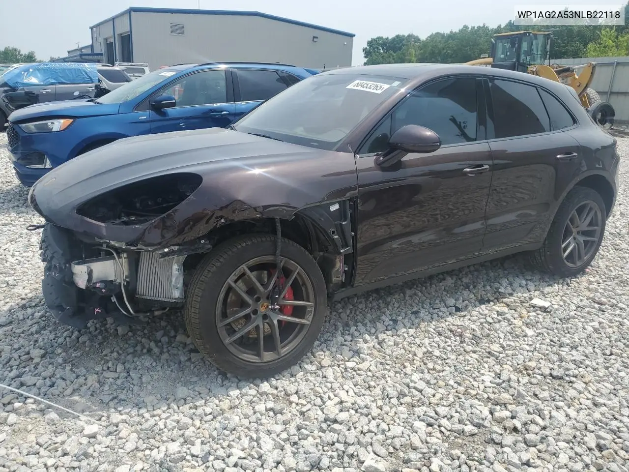 2022 Porsche Macan S VIN: WP1AG2A53NLB22118 Lot: 60453265