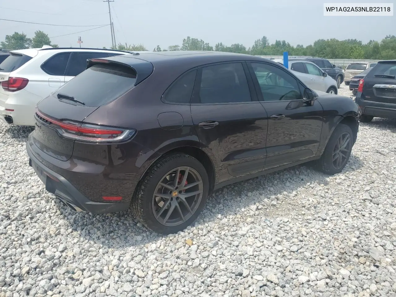 2022 Porsche Macan S VIN: WP1AG2A53NLB22118 Lot: 60453265