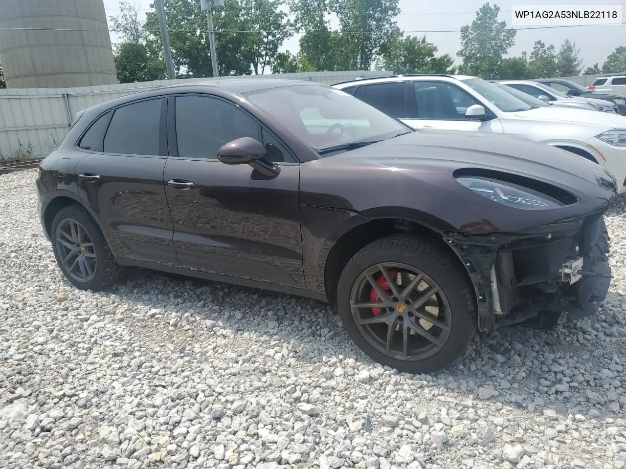 2022 Porsche Macan S VIN: WP1AG2A53NLB22118 Lot: 60453265