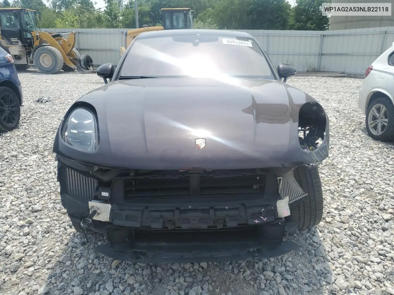 2022 Porsche Macan S VIN: WP1AG2A53NLB22118 Lot: 60453265