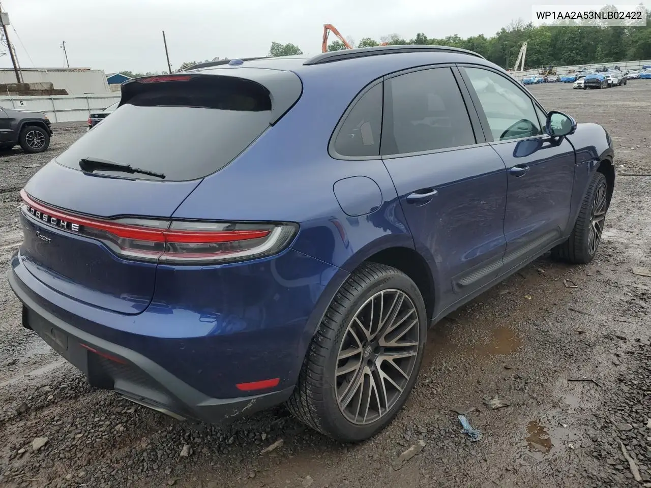 2022 Porsche Macan VIN: WP1AA2A53NLB02422 Lot: 61249845