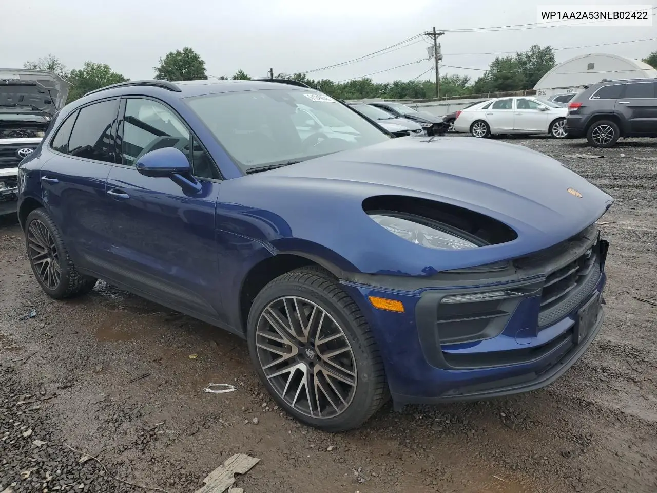 2022 Porsche Macan VIN: WP1AA2A53NLB02422 Lot: 61249845