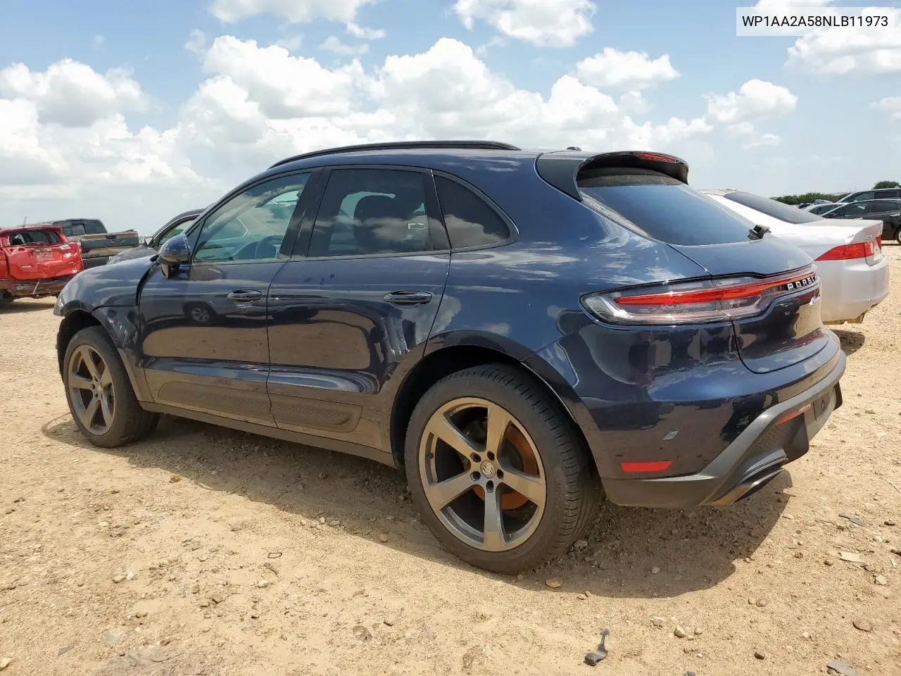 2022 Porsche Macan VIN: WP1AA2A58NLB11973 Lot: 61865235